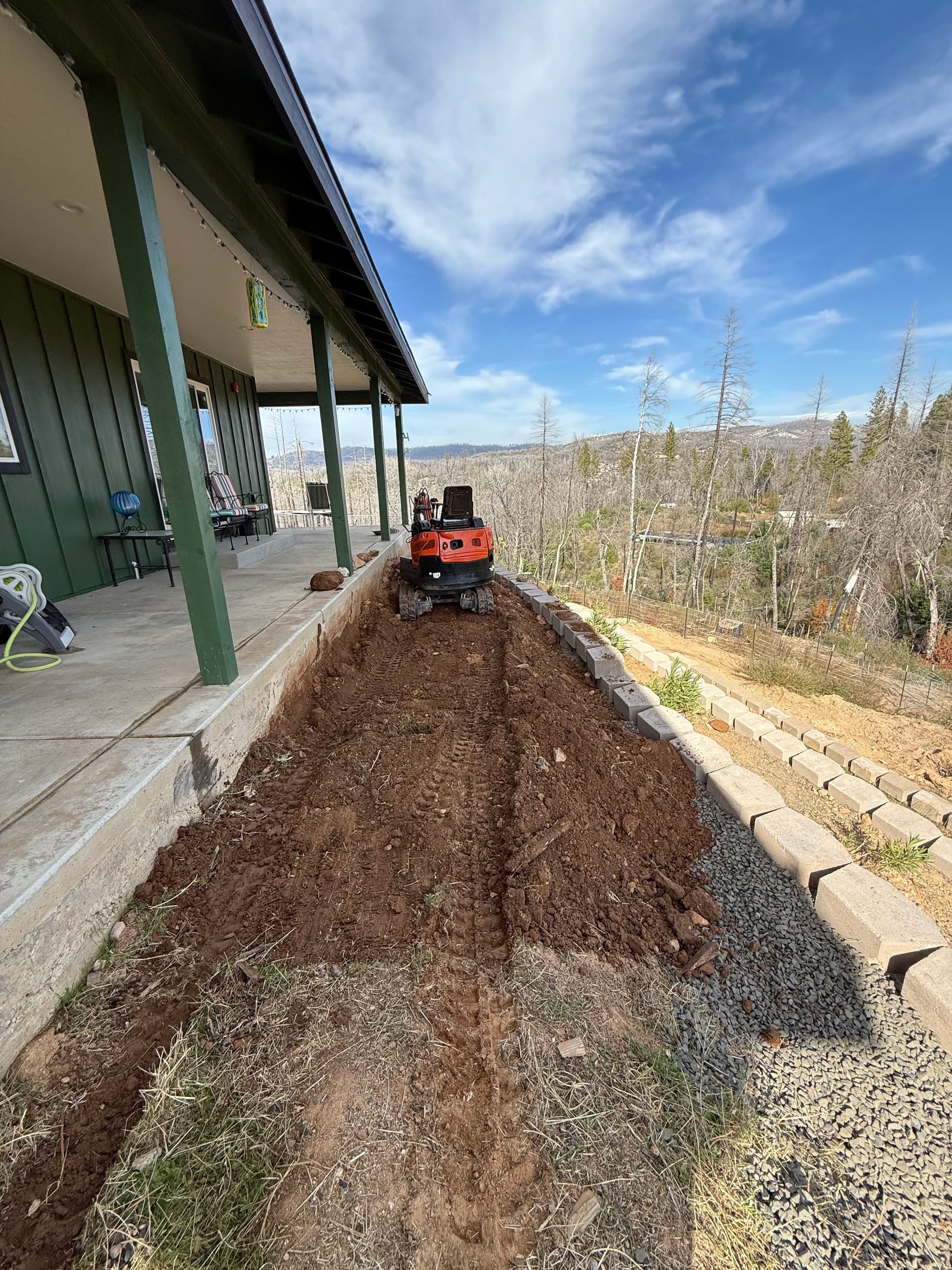 Gallery photos for Retaining Wall and Yard Transformation in Berry Creek: Image #5