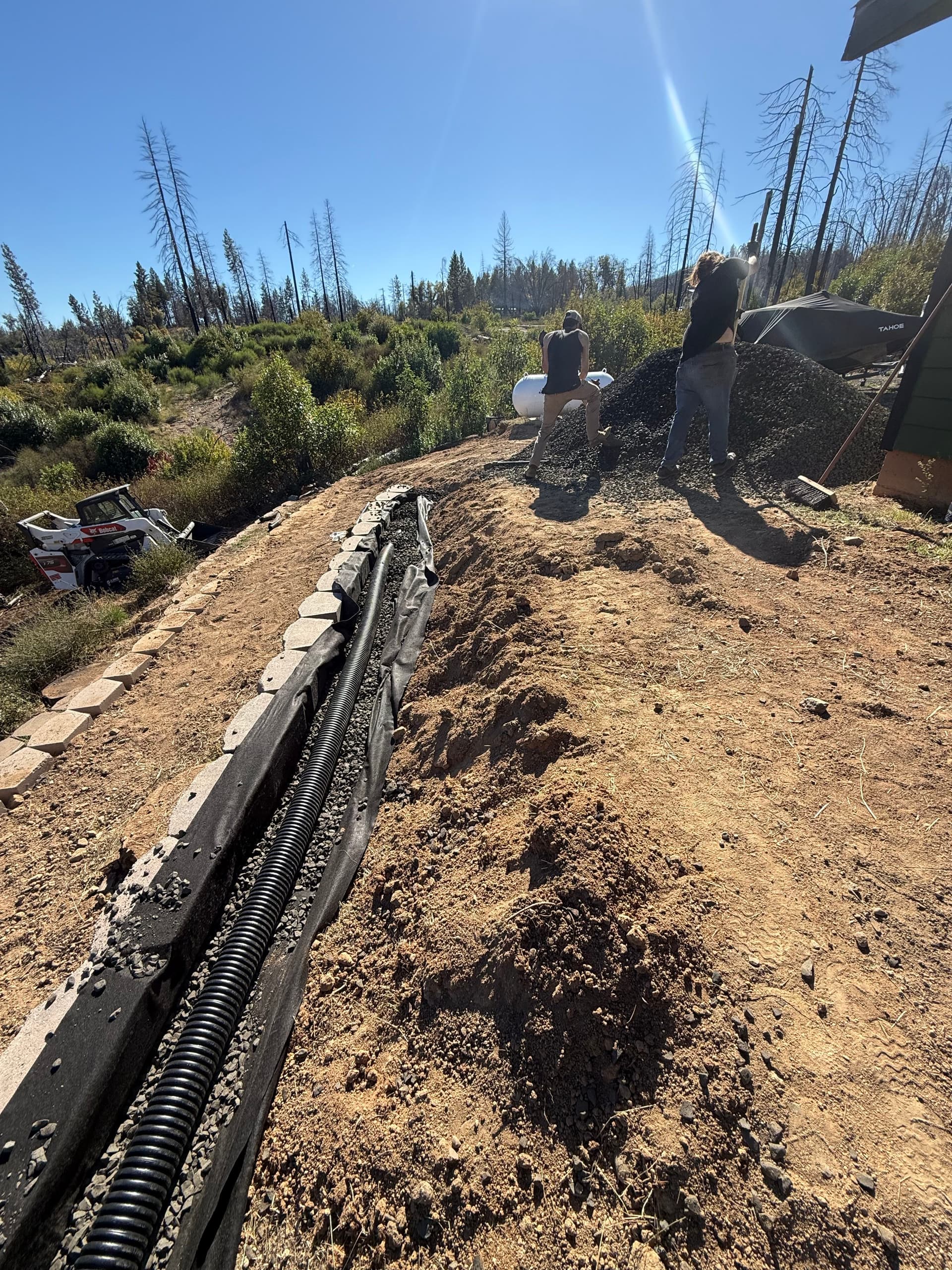 Gallery photos for Retaining Wall and Yard Transformation in Berry Creek: Image #6