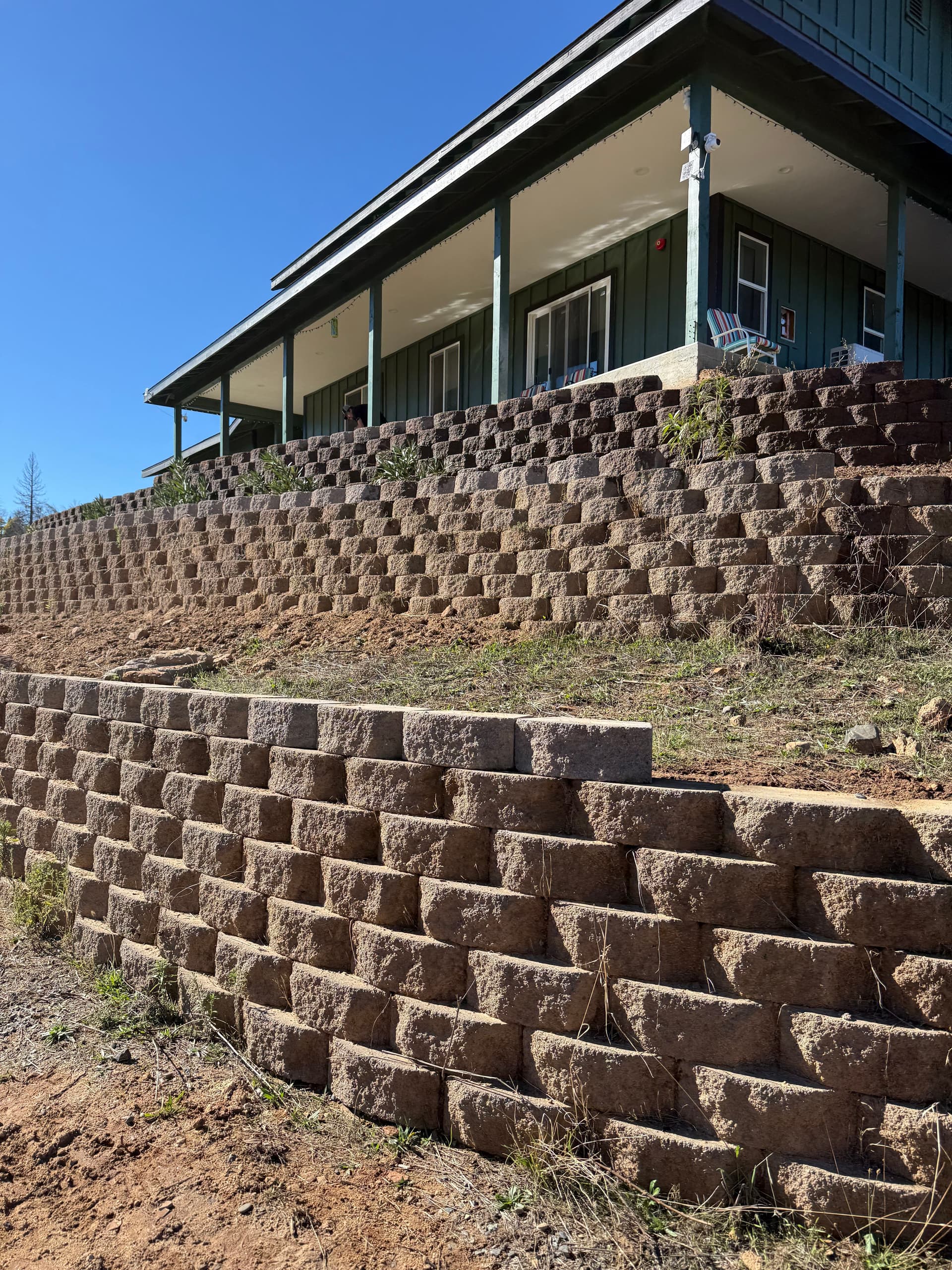 Gallery photos for Retaining Wall and Yard Transformation in Berry Creek: Image #10
