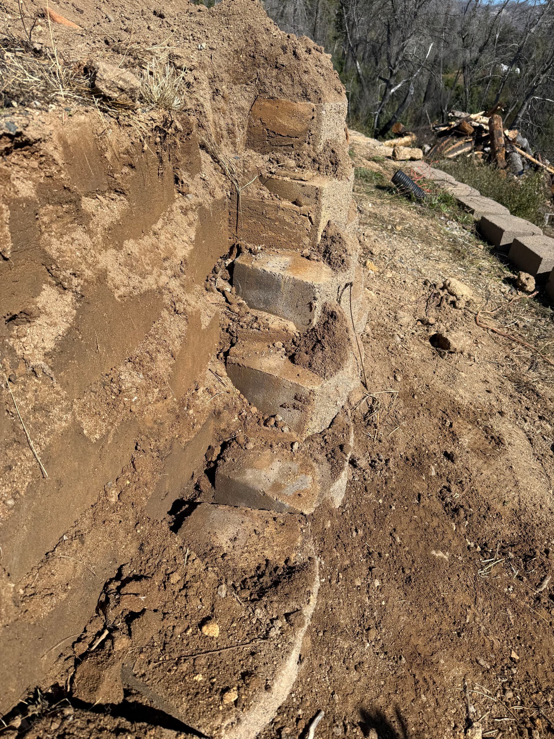 Gallery photos for Retaining Wall and Yard Transformation in Berry Creek: Image #16