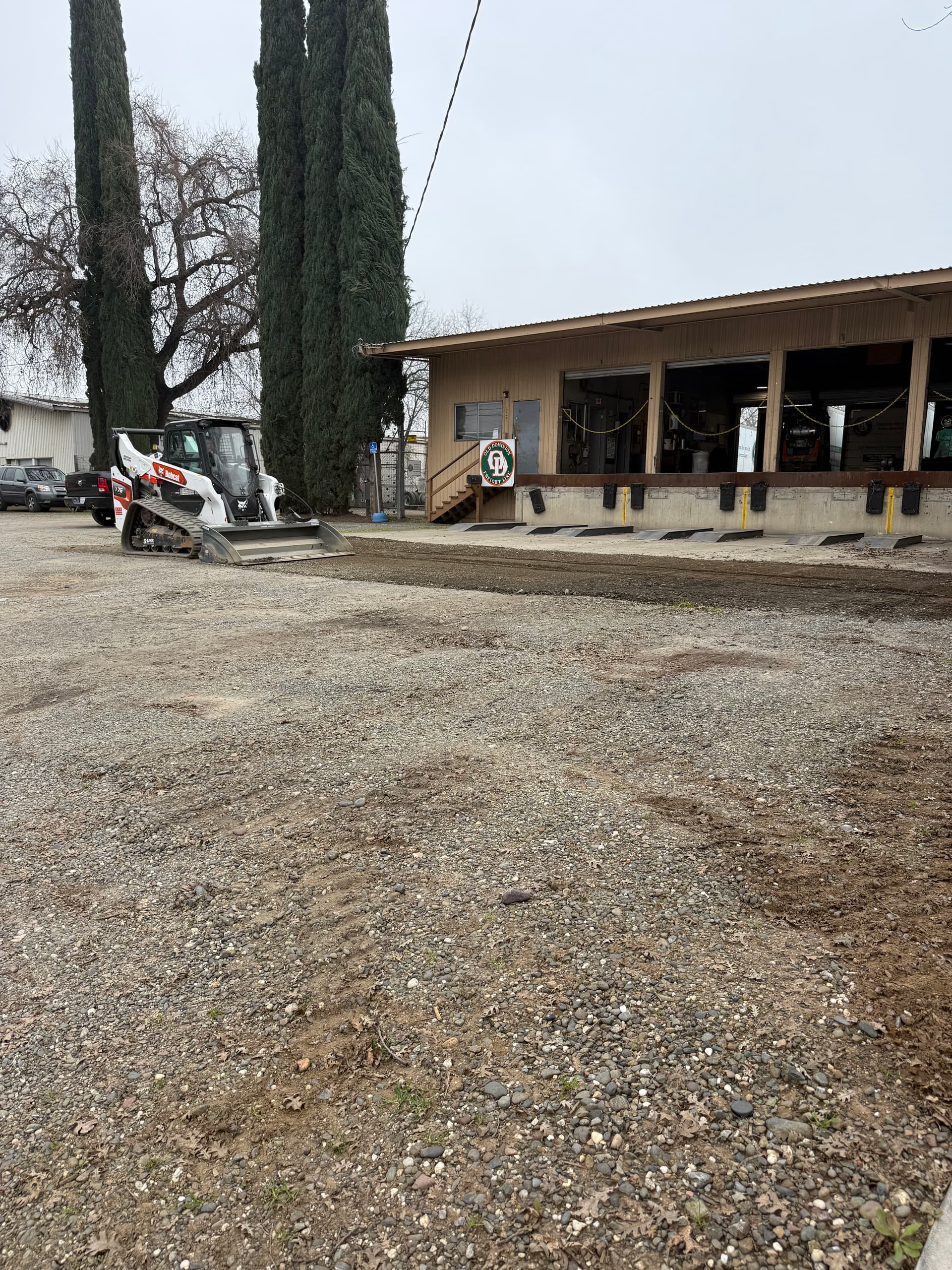 Gallery photos for Trucking Yard Grading and Compaction in Chico: Image #1